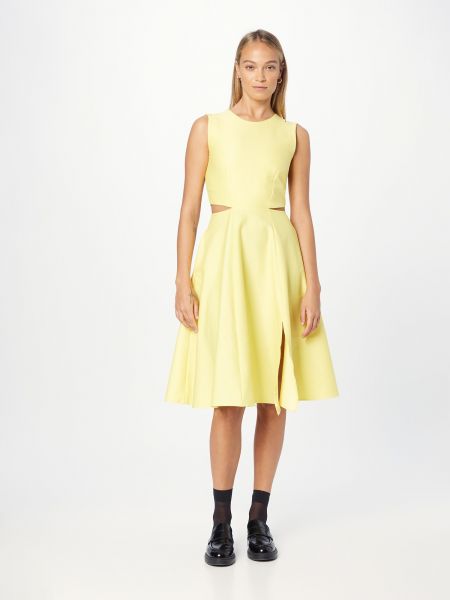 Κοκτέιλ φόρεμα Closet London κίτρινο