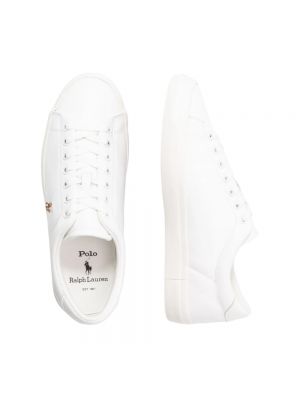 Zapatillas de cuero Polo Ralph Lauren blanco