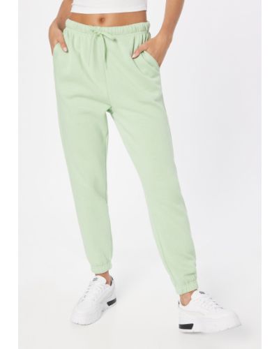 Pantaloni sport Pieces verde