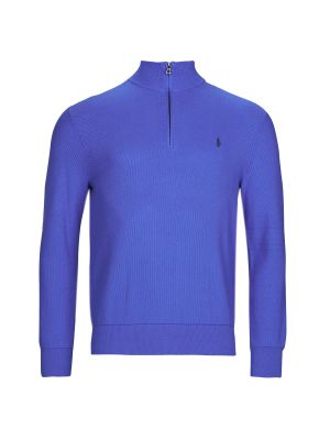 Hosszú ujjú pulóver Polo Ralph Lauren kék