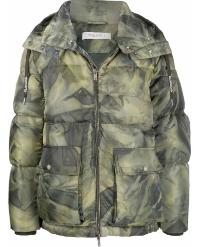 Cappotto con stampa camouflage Golden Goose