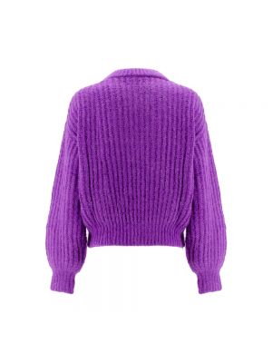 Suéter de punto Mc2 Saint Barth violeta