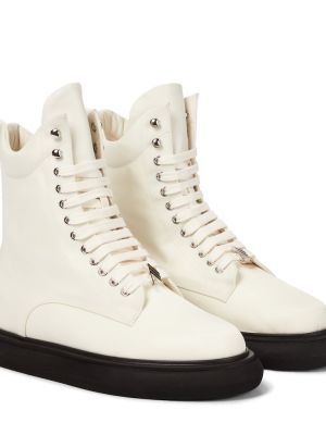 Členkové topánky The Attico biela