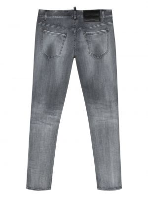 Skinny džíny Dsquared2 šedé