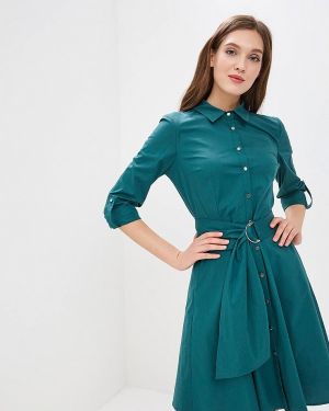 Платье Perspective, зеленое