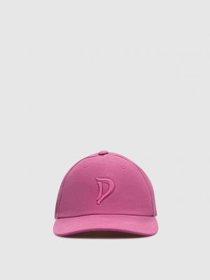 Розовая кепка с вышивкой Dondup