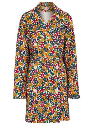 Kratki kaput s cvjetnim printom Marni