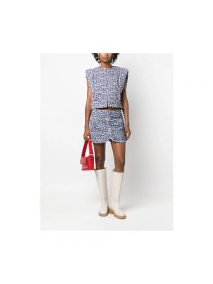 Mini falda de algodón con estampado con estampado abstracto Isabel Marant étoile