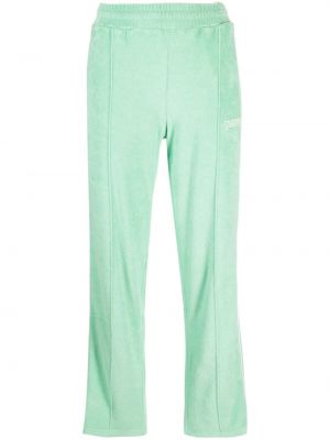 Teplákové nohavice s výšivkou Sporty & Rich zelená