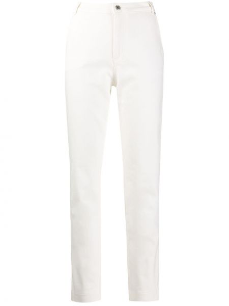 Pantalones ajustados de cintura alta A.p.c. blanco