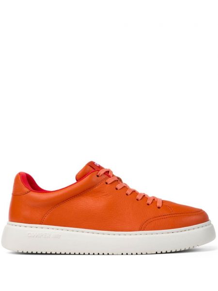 Læder sneakers Camper orange