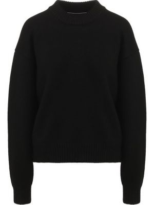 Шерстяной свитер Alexander Wang черный