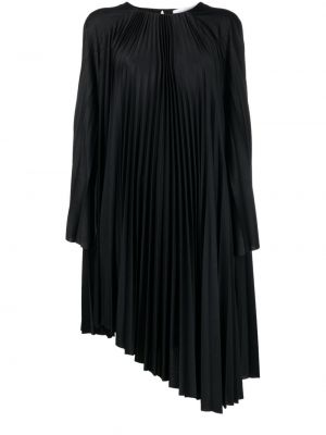 Plissert asymmetrisk dress Fabiana Filippi svart