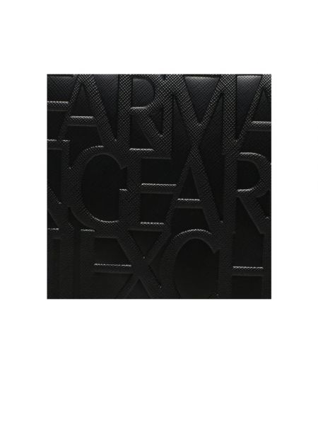 Calzado de tejido jacquard Armani Exchange negro