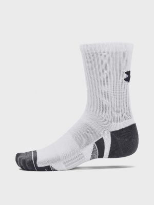 Бавовняні шкарпетки Under Armour білі