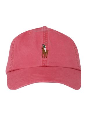 Kepurė Polo Ralph Lauren raudona