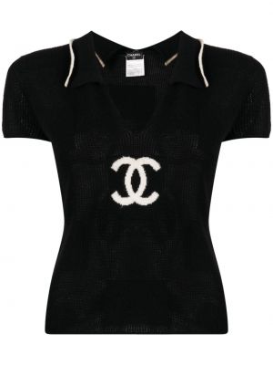 Top in tessuto jacquard Chanel Pre-owned