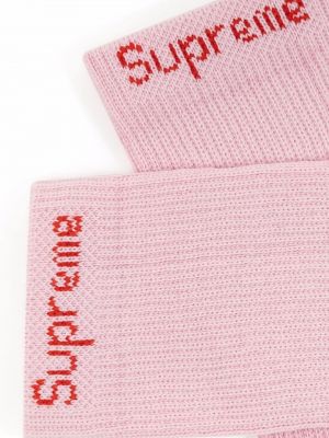 Socken Supreme pink
