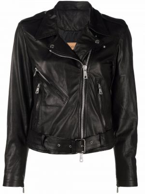 Кожаная куртка Giorgio Brato, черная