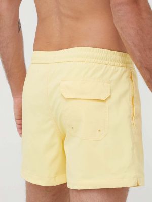 Pantaloni Abercrombie & Fitch galben