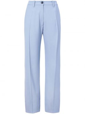 Rovné kalhoty Proenza Schouler modré