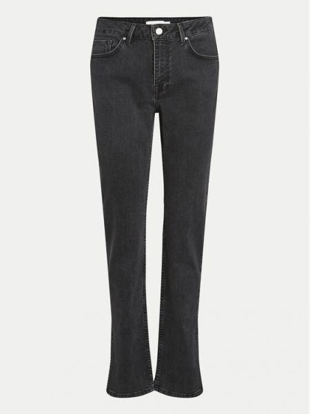 Черные прямые джинсы Vila