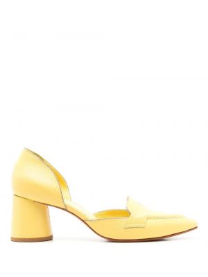 Полуотворени обувки Sarah Chofakian жълто