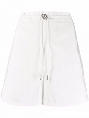 Pantalones cortos con cordones Alexander Mcqueen blanco