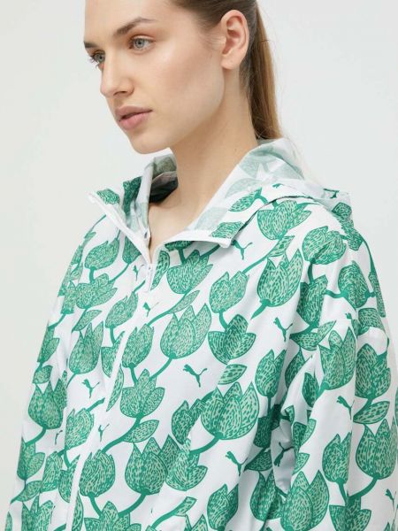 Oversized rövid kabát Puma zöld