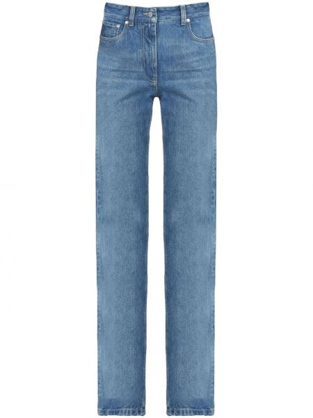 Jeans di cotone Ferragamo blu