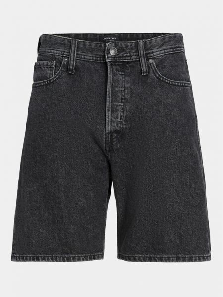 Voľné priliehavé džínsové šortky Jack&jones čierna