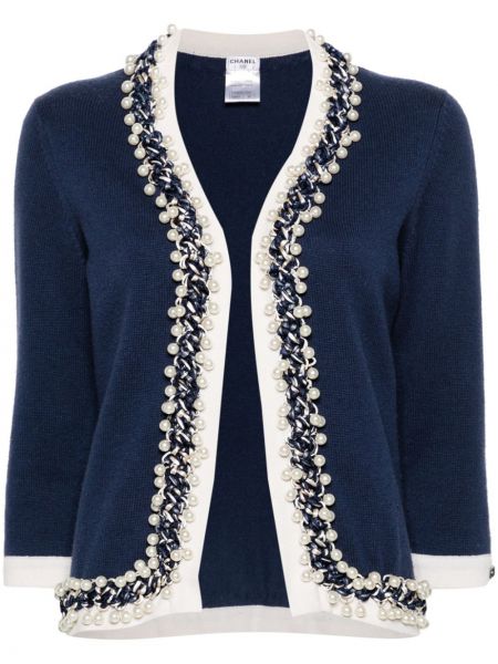 Cardigan avec perles Chanel Pre-owned