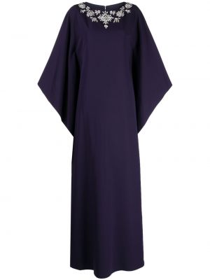 Kristály hosszú ruha Marchesa Notte kék