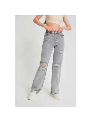 Straight jeans mit print Catwalk