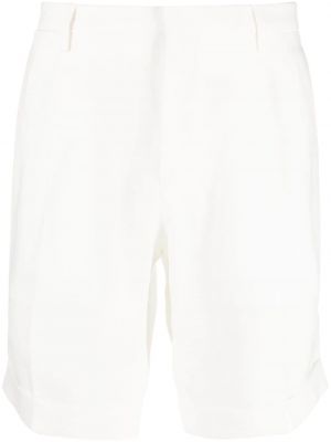 Lanene bermuda kratke hlače Briglia 1949 bela