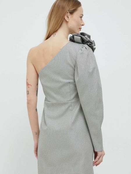 Mini šaty Custommade šedé