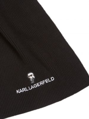 Šalikas Karl Lagerfeld juoda