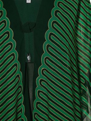 Μάξι φόρεμα από βισκόζη Johanna Ortiz πράσινο