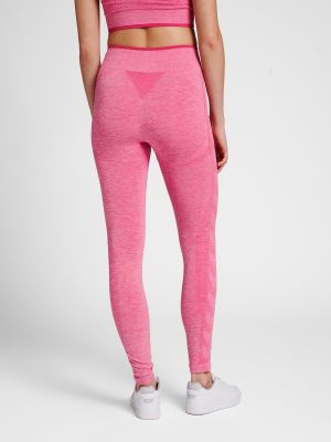 Pantalon de sport Hummel rose