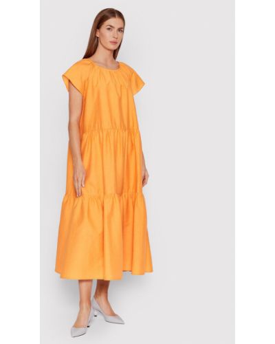 Weekend Max Mara Hétköznapi ruha Nembi 52211521 Narancssárga Comfort Fit