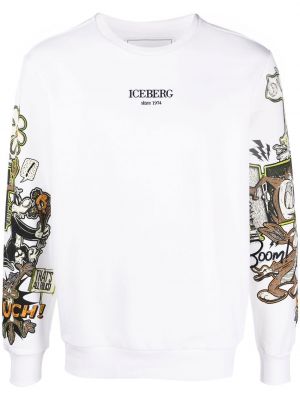 Sweatshirt Iceberg hvit