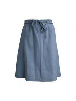 Jedwabna spódnica Chloé Pre-owned niebieska