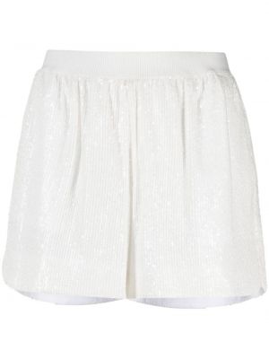 Pantalones cortos con lentejuelas In The Mood For Love blanco