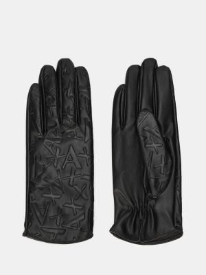 Перчатки Armani Exchange черные