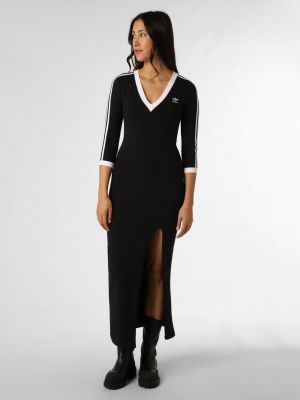 Sukienka bawełniana Adidas Originals czarna