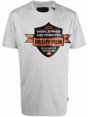 Bombažna majica s potiskom Philipp Plein