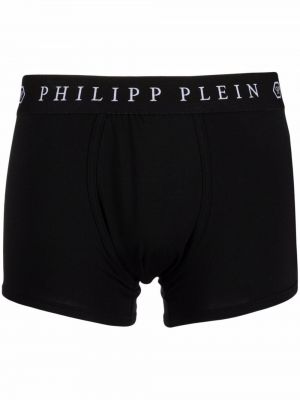Boxershorts mit print Philipp Plein schwarz