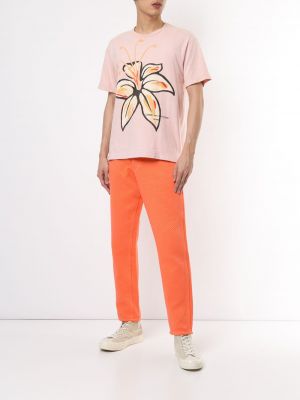 Pantalones Comme Des Garçons Pre-owned naranja