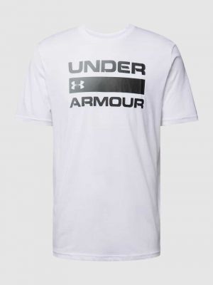 Koszulka z nadrukiem Under Armour biała