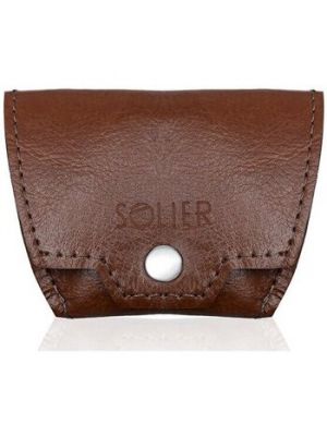 Brązowy portfel Solier